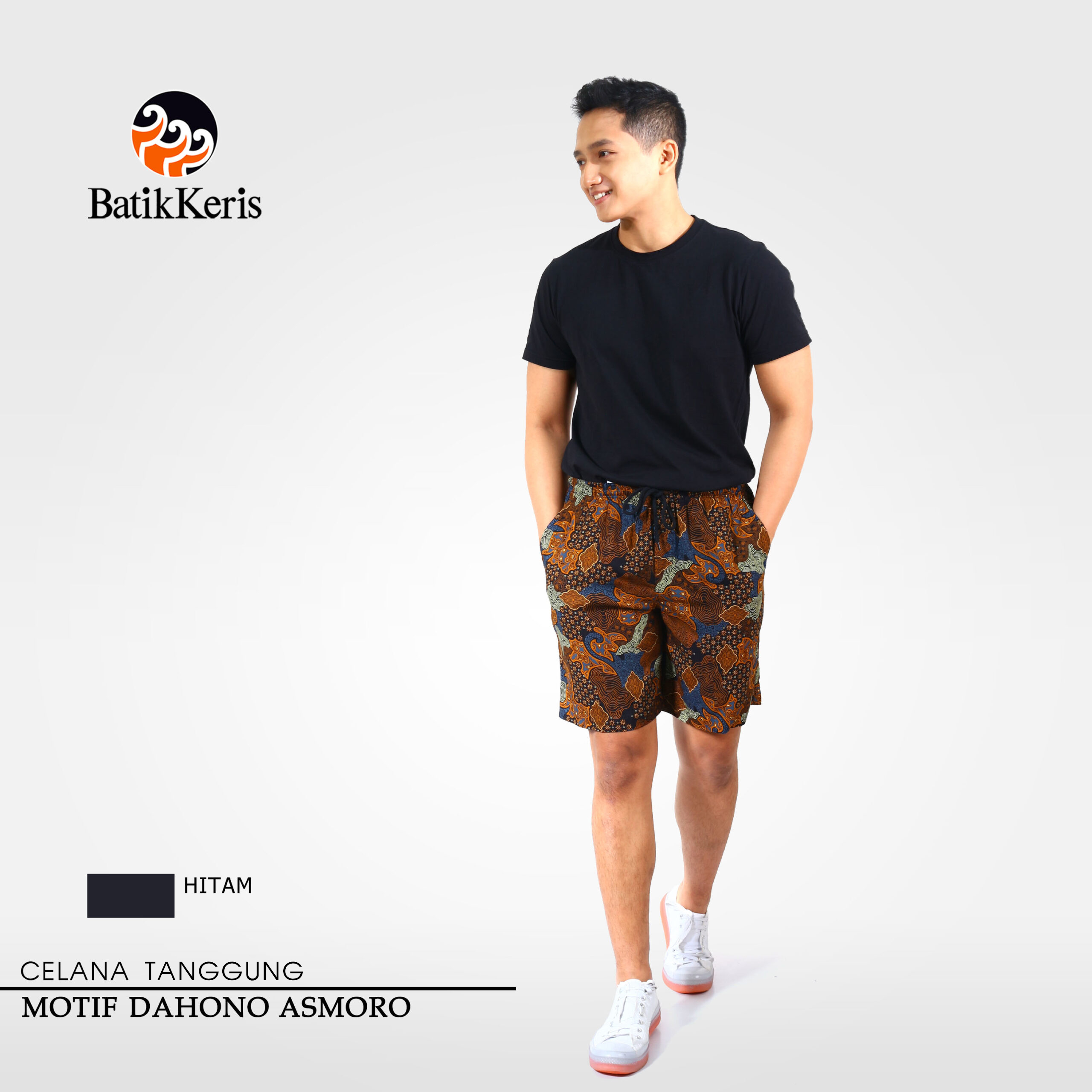 Celana Tanggung Batik Motif Dahono Asmoro Batik Keris Online