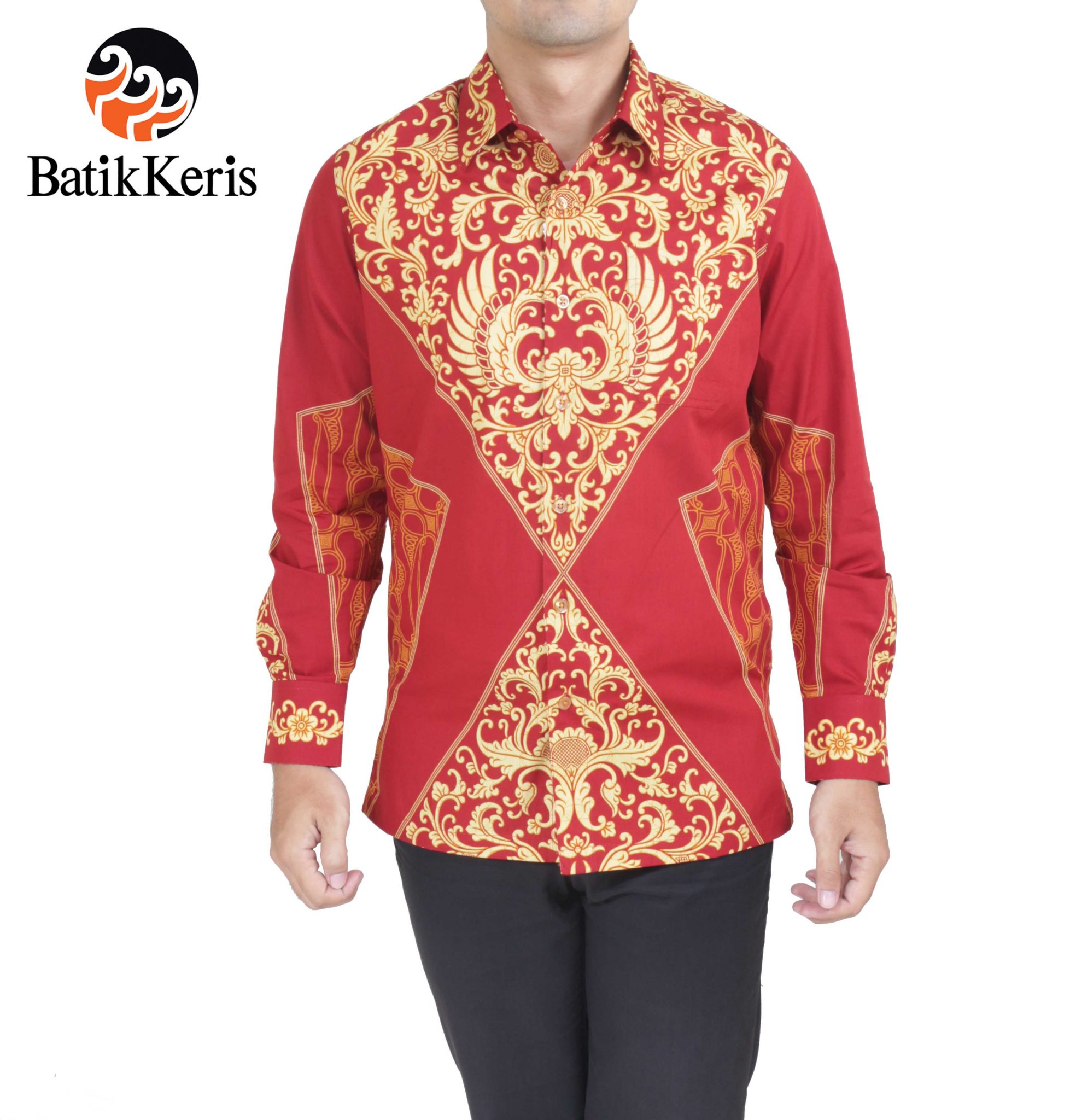  Batik  Keris Online  KEMEJA BATIK  SLIMFIT LENGAN PANJANG 