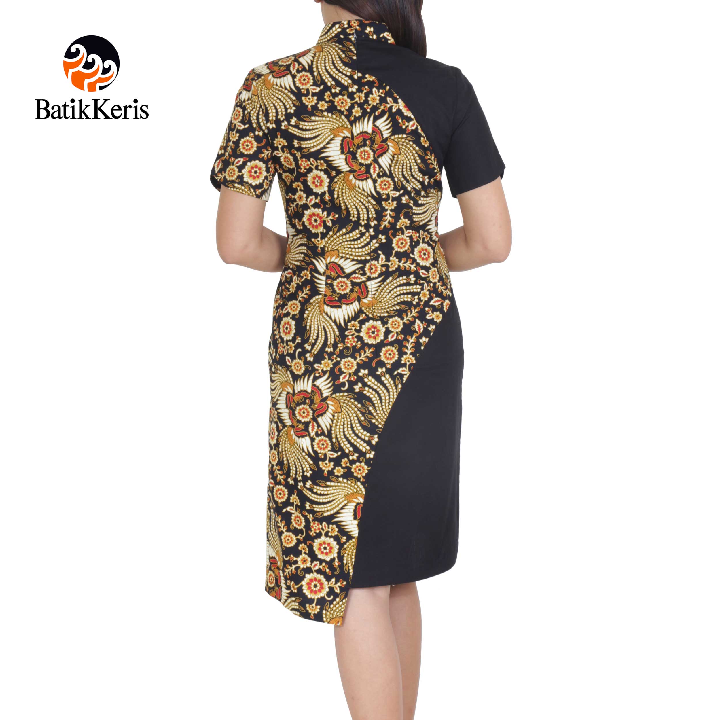 Desain Baju Batik  Dress  Pendek Klopdesain