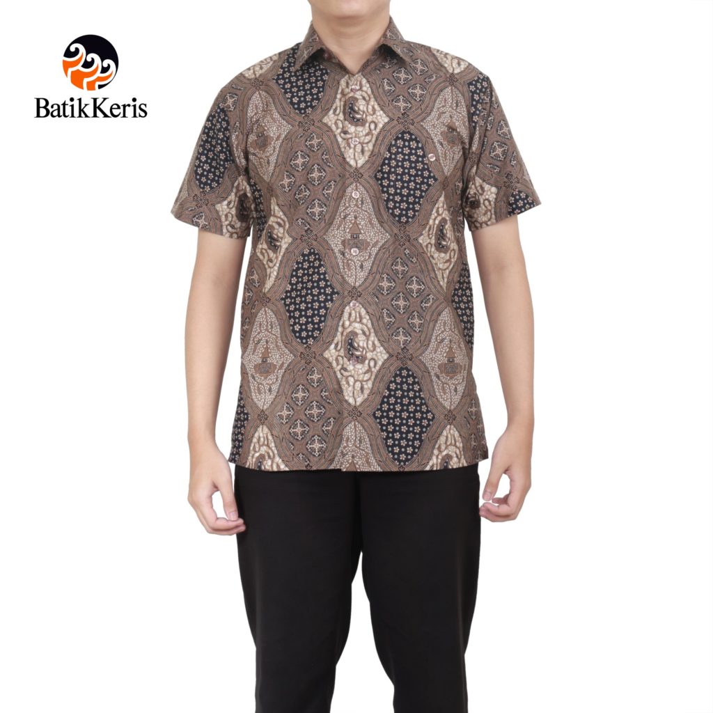 KEMEJA SANTAI MOTIF  AGUNG SATRIO Batik  Keris Online