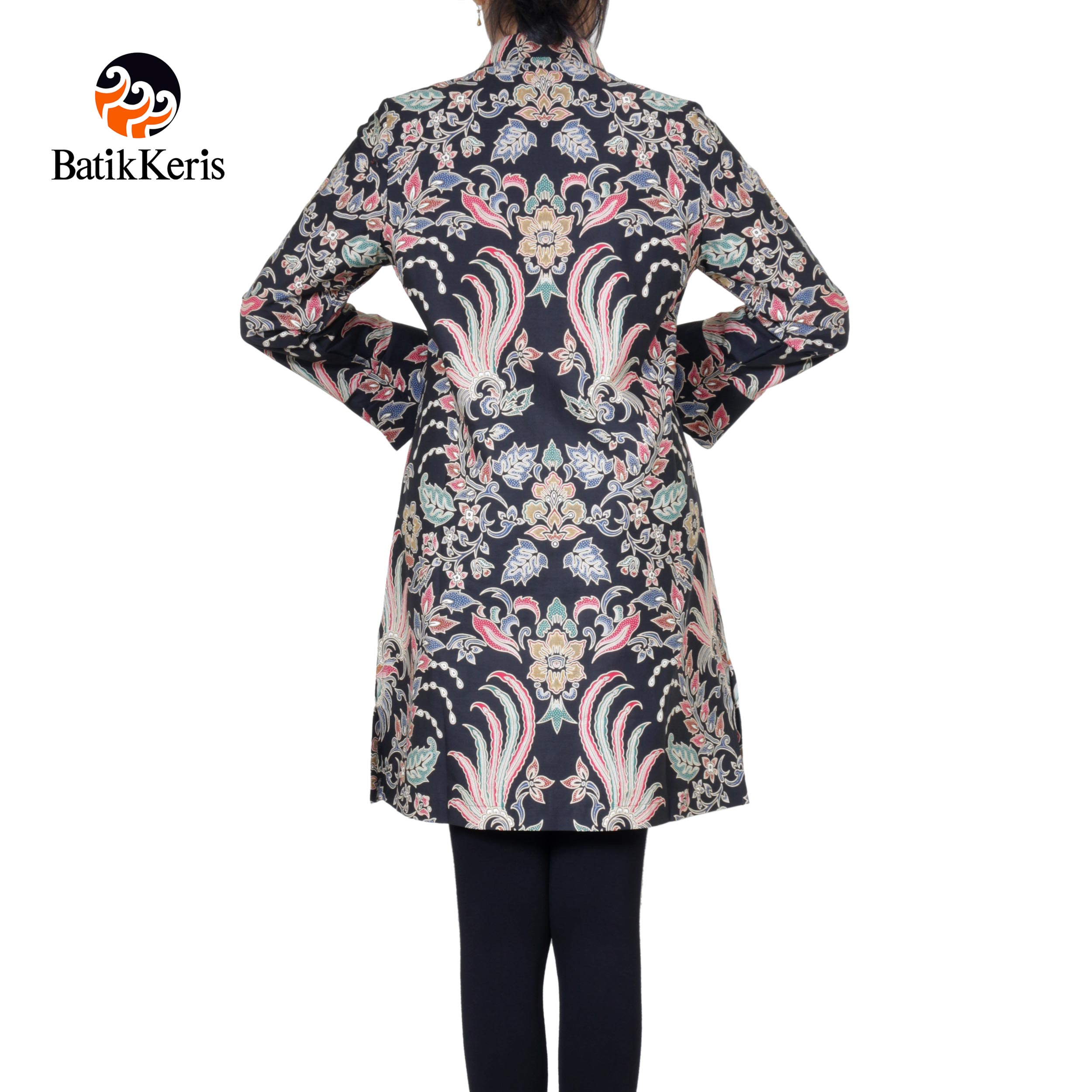 BLOUSE LENGAN  PANJANG  MOTIF  BAYU KERTABUMI Batik  Keris 