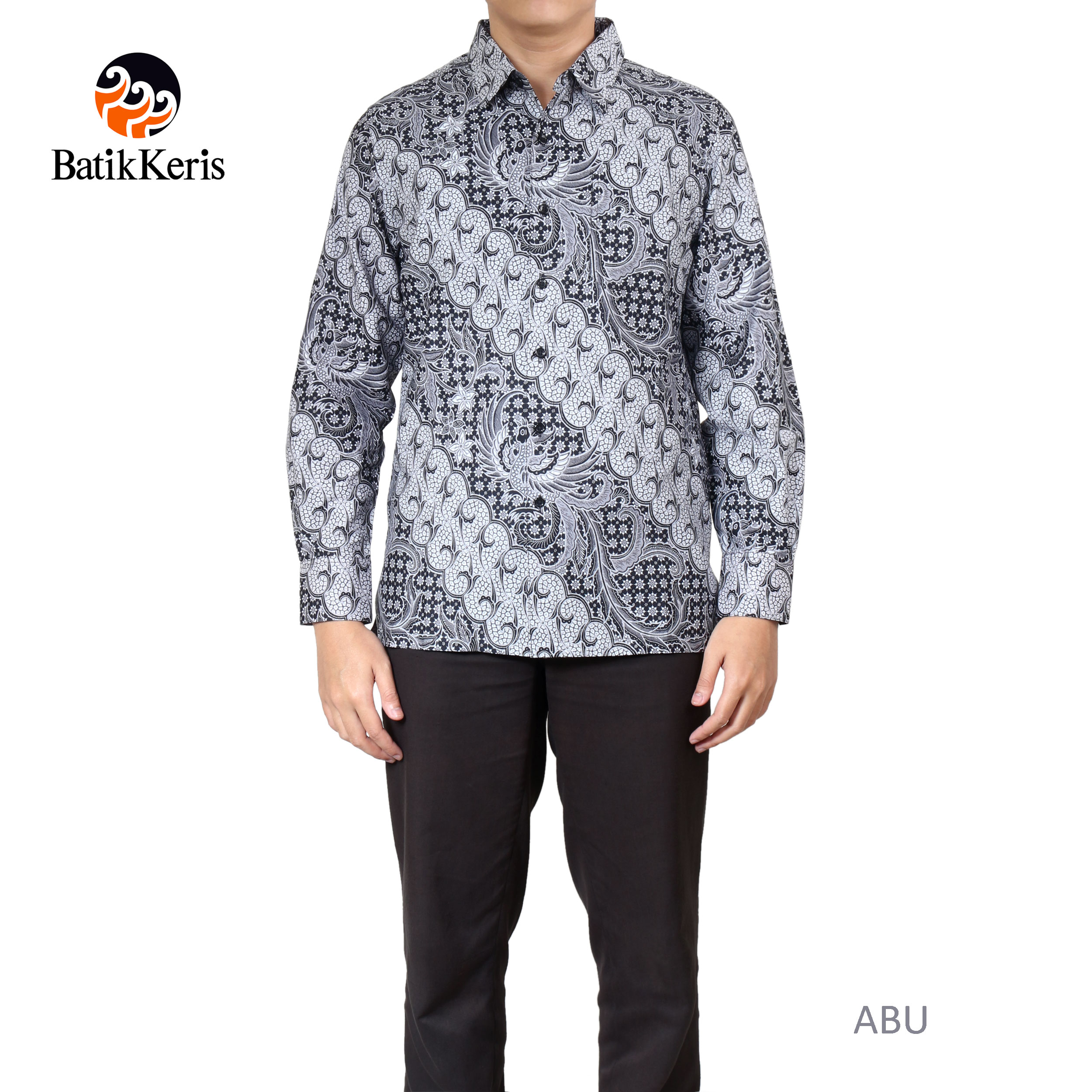 KEMEJA BATIK  SLIMFIT LENGAN PANJANG MOTIF PARANG  AGUNG 