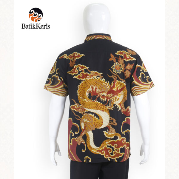 Kemeja Santai Batik Motif Naga Kertawardana Batik Keris Online