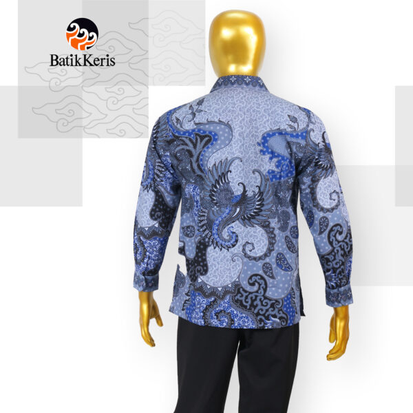 Kemeja Resmi Batik Lengan Panjang Motif Mulyo Kinasih Batik Keris Online