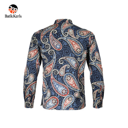 Kemeja Slimfit Batik Lengan Panjang Motif Keris Peisley Katon