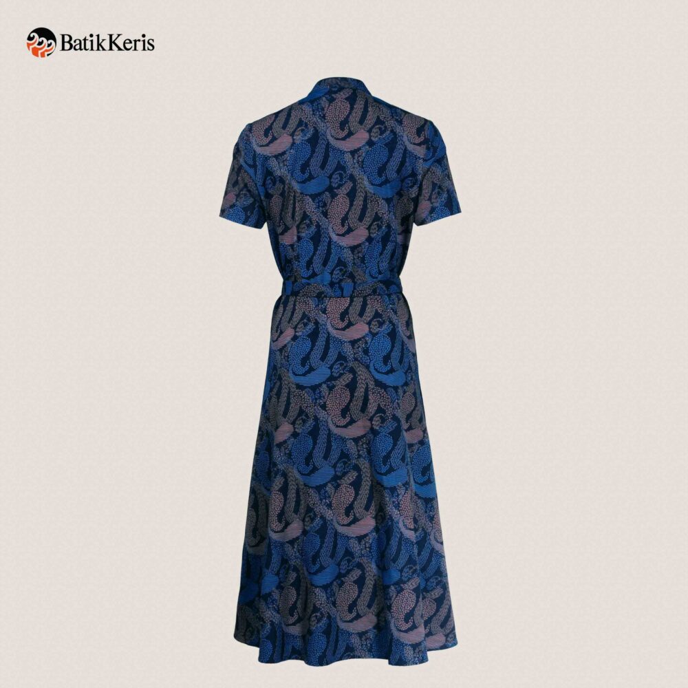 floral jacquard midi dress Pink Floral Jacquard Midi Dress – PinkBlush main image 1
