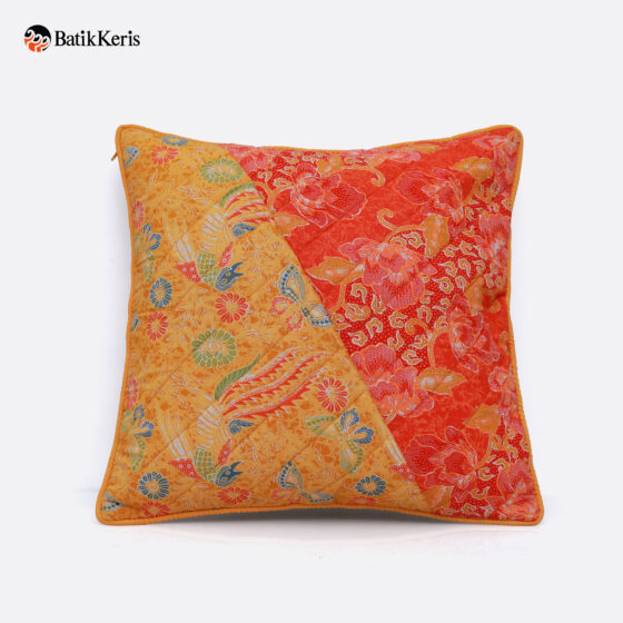 Sarung Bantal Cap H Motif Bunga Sulur