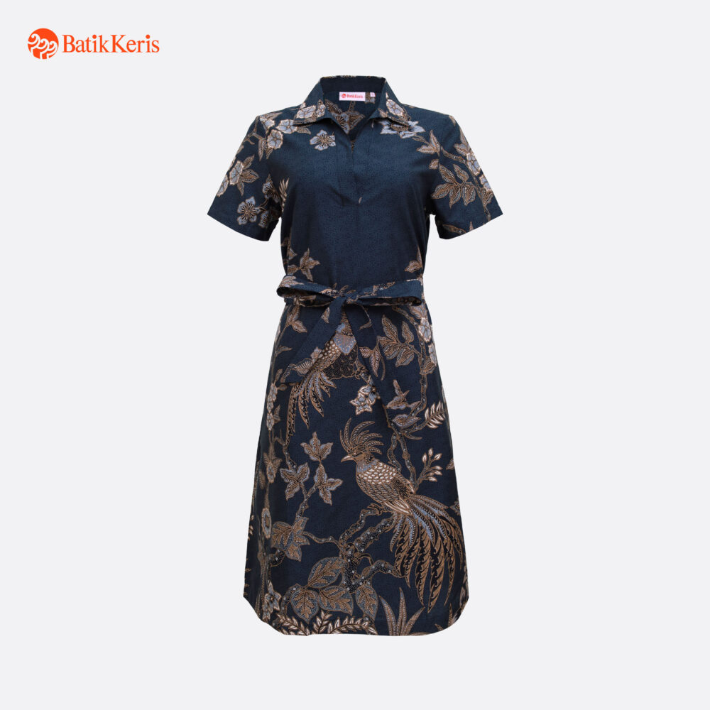 dress batik keris modern Handmade batik dress motif Kembang Watak. Grab it fast only at Batik Keris  stores. #batikdress #newcollection