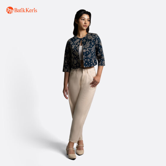 Outer Batik Lengan 3/4 Motif Keris Bala Satarupa