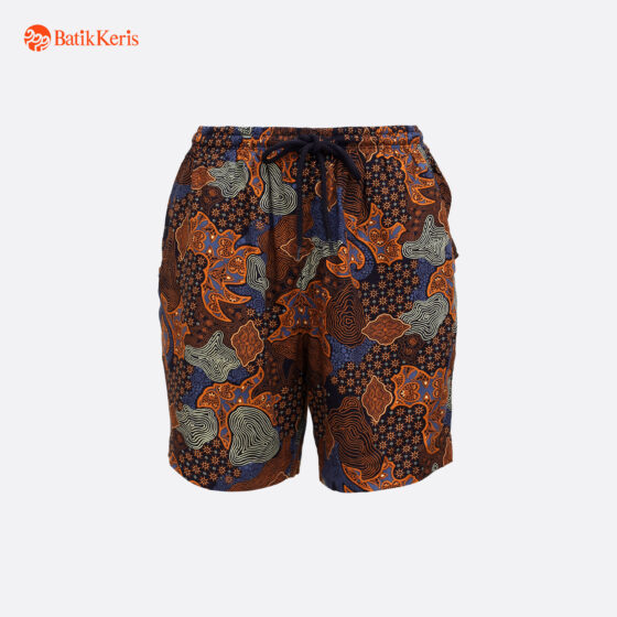 Celana Pendek Batik Motif Dahono Asmoro