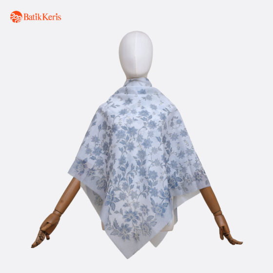 Scraf Batik + Box Motif Puspa Lestari
