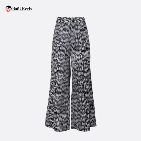 Celana Kulot Panjang Batik Motif Garis Nitik